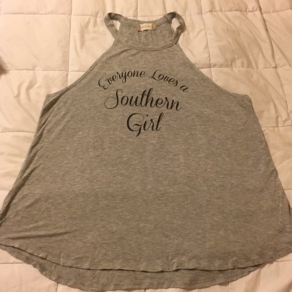 Alter’d State super soft grey halter top